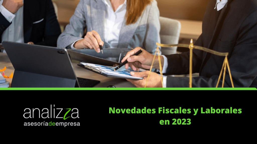 Novedades fiscales y laborales 2023
